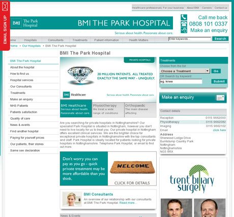 BMI The Park Hospital